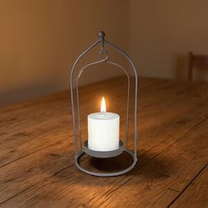 Elegant Black Candle Holder